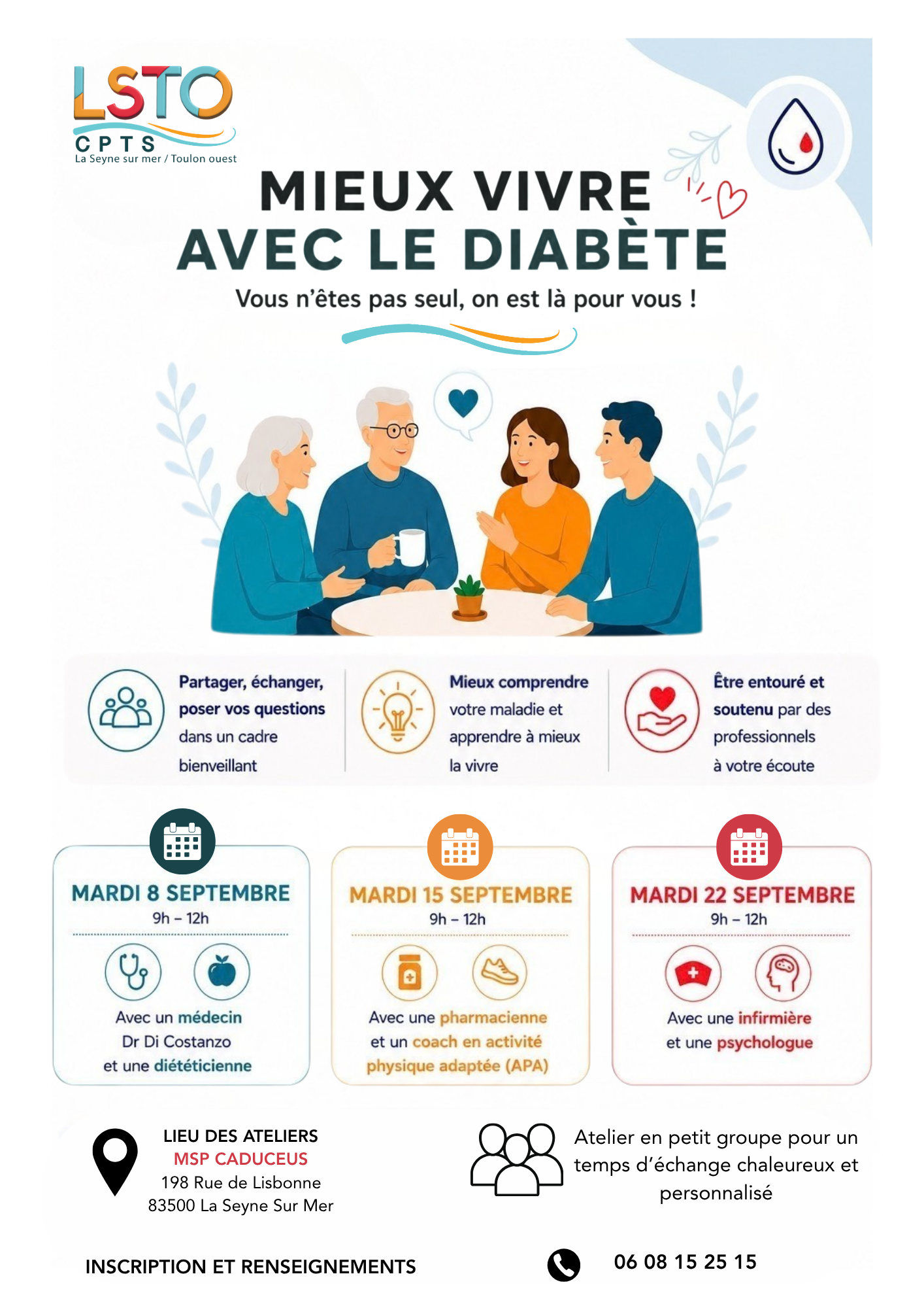 ATELIERS DIABÈTE